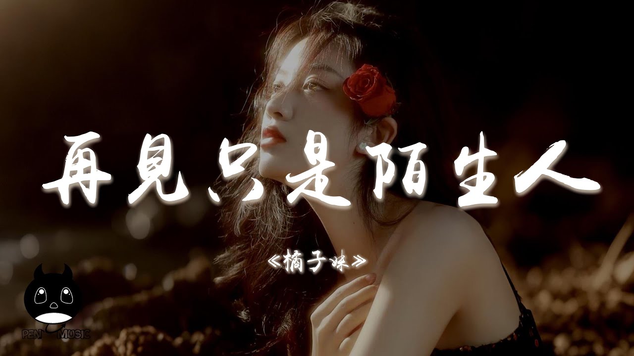 橘子妹 - 再見只是陌生人『我們愛的難捨難分愛的奮不顧身,為何再見只是陌生人。』【動態歌詞 | Pinyin Lyrics】【PENGUIN ...