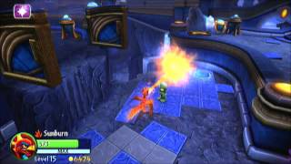 Skylanders Giants Sunburn Blaze Dragon guide
