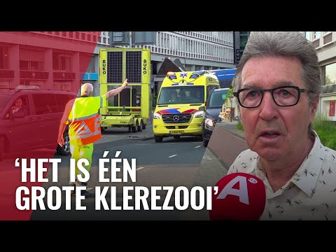 Afsluiting Weesperstraat: zo verliep de eerste ochtend