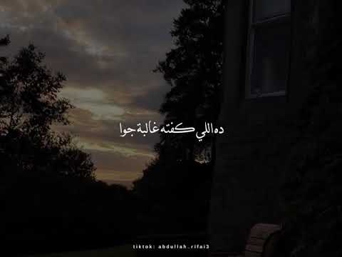 ده اللي راهن يوم عليا مش خساره فيه عنيا  