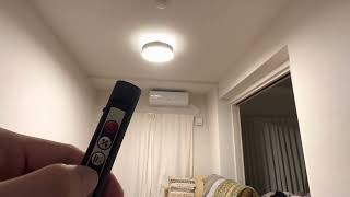 Glow 4000 LED-ceiling lamp(グロー 4000 LED シーリングランプ)を部屋