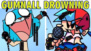 Gumball Drawning & Darwin Watterson VS Friday Night Funkin + Amazing World of Gumball (FNF MOD)