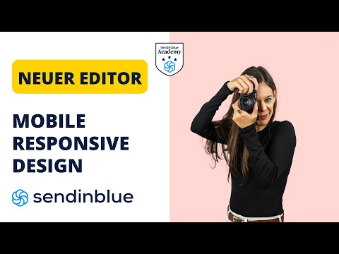 NEW Editor: Responsive Design (Sendinblue Tutorial) | E-Mail-Marketing-Kurs (47/62)