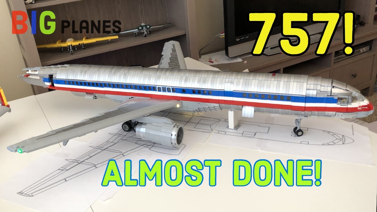 LEGO American Airlines 757-200 Almost 