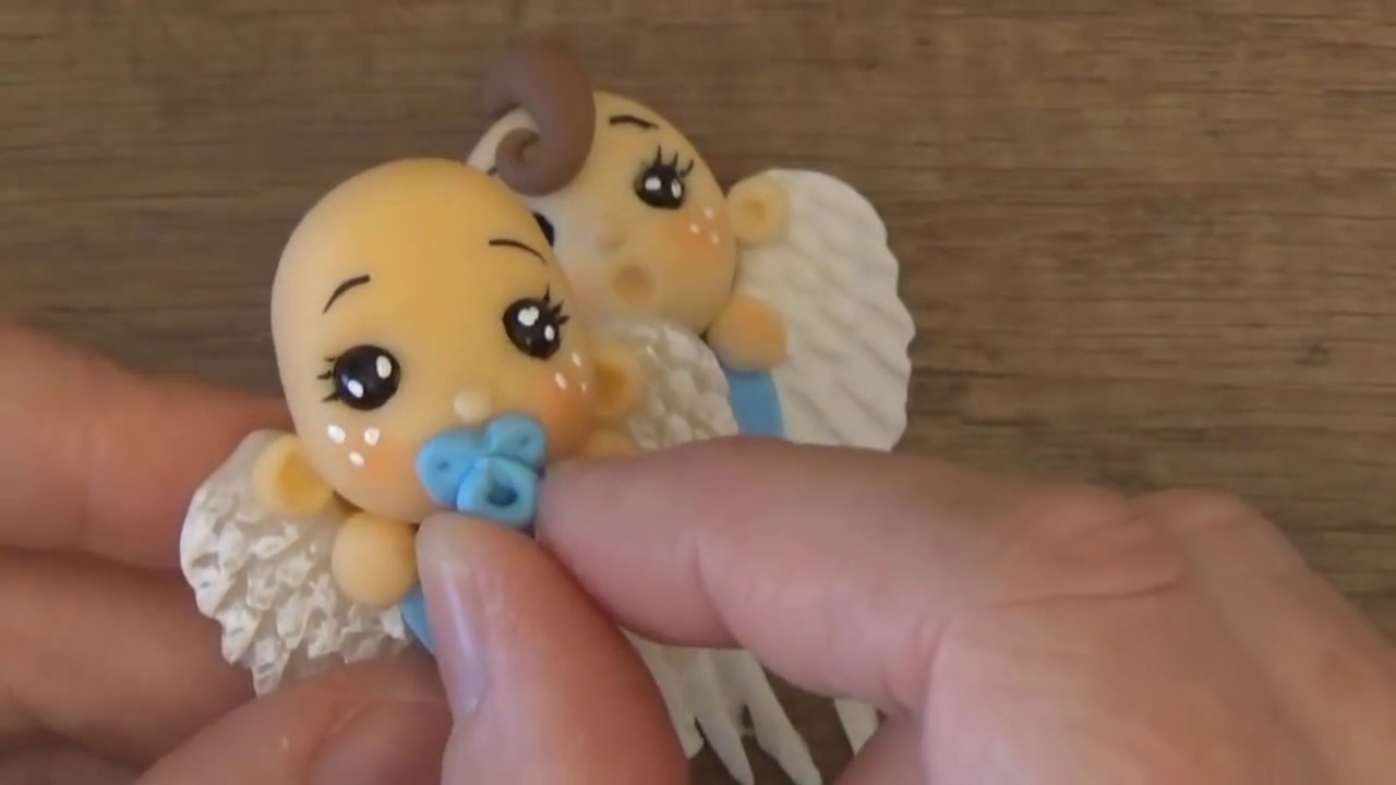 Angelo in porcellana fredda - How to make an angel in cold porcelaine