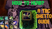 Tbc Herbalism Guide 300 375 Farming Routes Trainer Locations Youtube