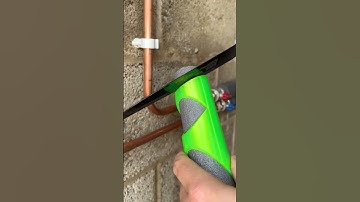 How to lag copper pipes like a pro! #asmr #howto #diy #asmrsounds #satisfying #shorts #subscribe
