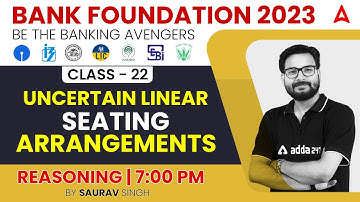 THE BANKING AVENGERS: 2023 |  Uncertain Linear Seating Arrangement