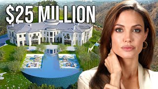 Inside Angelina Jolies 25000000 Million Mansion Close To Brad Pitt