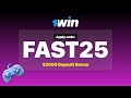 1win Promo Code Malaysia ''FAST25'' — Instant $2000 Deposit Bonus & Daily XP