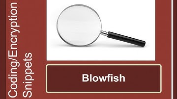 Security Snippets: Blowfish