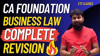 FULL REVISION I CA Foundation Business Law Revision June 2023 I CTC Classes