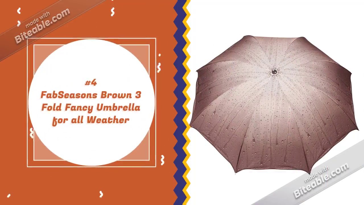 Best Umbrellas in India YouTube