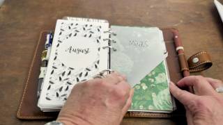 August Flip-Through Filofax Malden Ochre screenshot 3