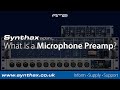 What is a microphone preamp  synthax explains