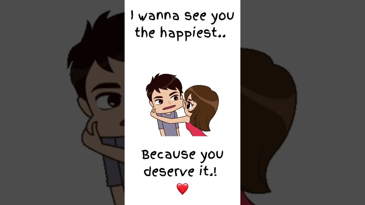 You deserve it 😘 | Love quotes status video | Short and sweet love status 