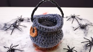 How to Crochet a Cauldron for Halloween | Easy Crochet Tutorial by Last Minute Laura 195 views 6 months ago 32 minutes