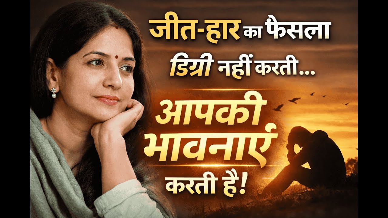 जीत-हार का फैसला IQ नहीं, आपकी भावनाएँ करती हैं | Emotional Intelligence Story in  Hindi