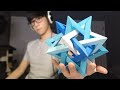 4 hours of origami to relax/study to