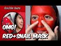 Mask with Me: Double Dare OMG! Red+Snail Mask | Little Miss Potchi