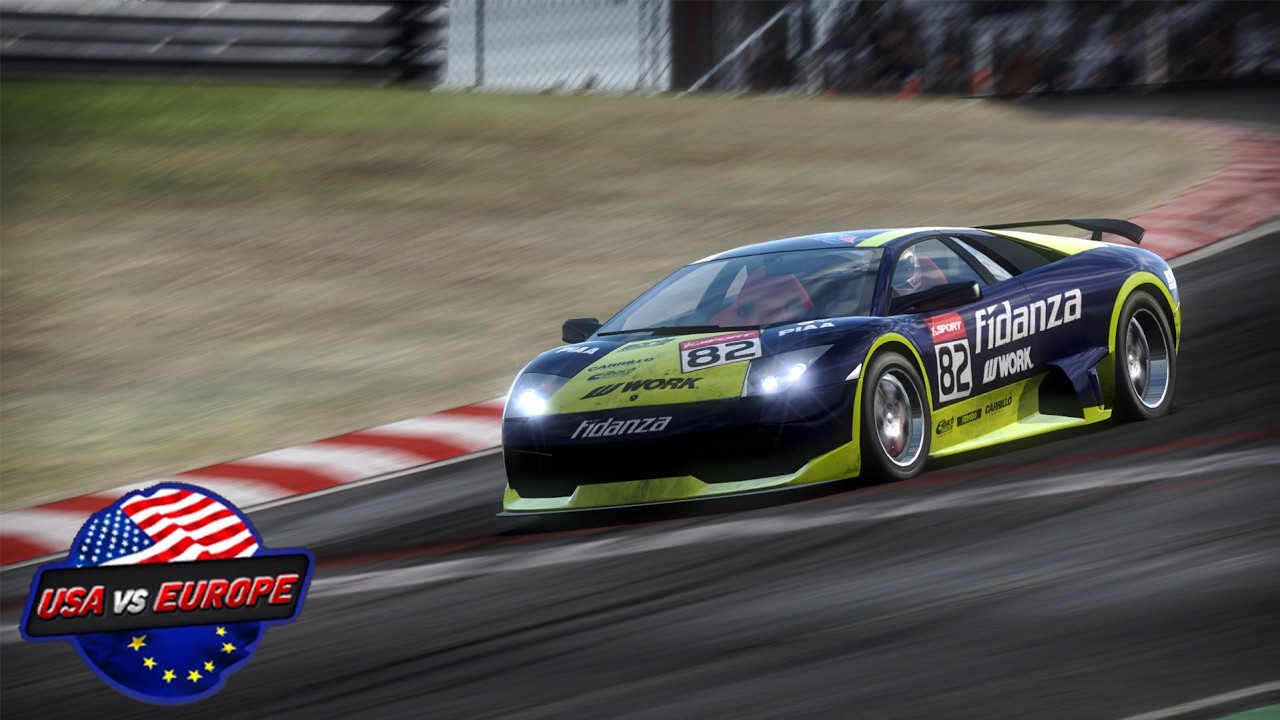 Murcielago blasting through time attack series (NFS Shift)