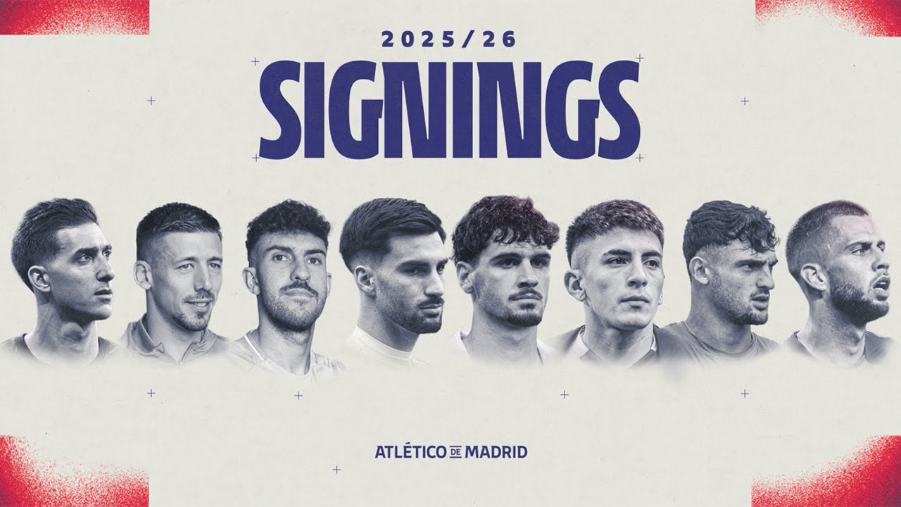 Atlético de Madrid signings presentations' week