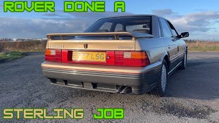 The rarest Rover 800 left? 1988 TWR Rover Sterling 2.5 V6 - 24k miles - reviewed