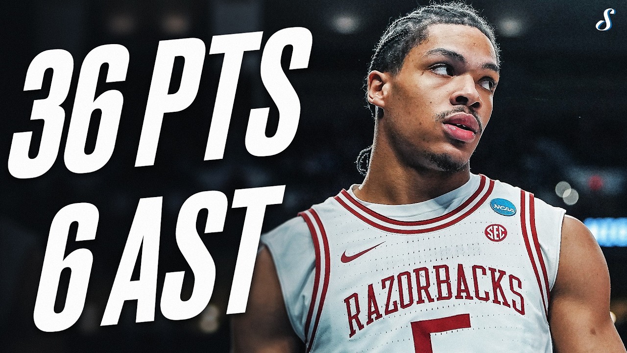 Darius Acuff Jr. SHINES In Arkansas Win vs High Point 🔥 | 36 PTS & 6 AST