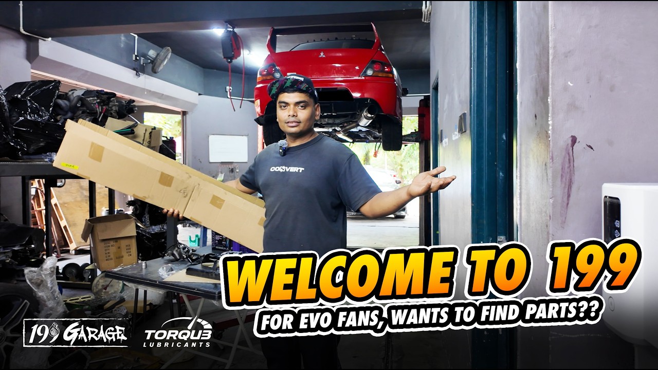 199 GARAGE VLOG : YOU WANTS EVO PARTS?? COME TO 199GARAGE! - YouTube
