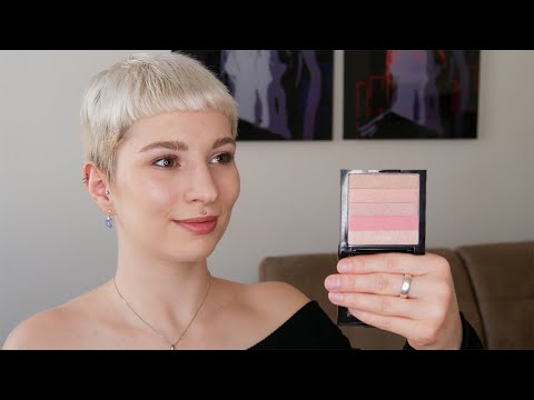 Видео: Revlon Highlighting Palette Rose Glow Review
