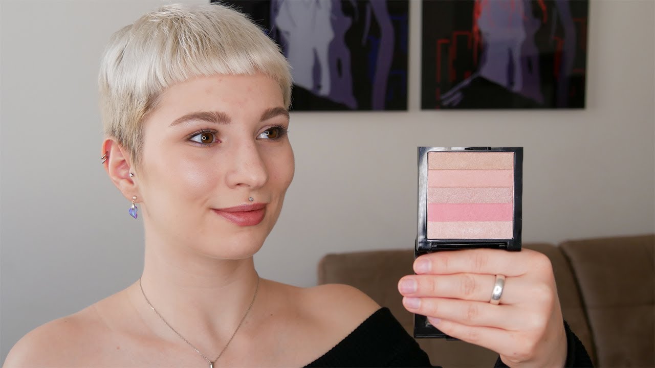 Revlon Highlighting Palette Rose Glow Review and Demo | How Use It - YouTube