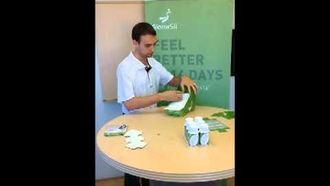 SierraSil Counter Display Assembly