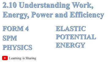 [中文解说][Lecture 3] Ch2.10 Understanding Work, Energy, Power and Efficiency
