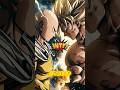 जब Goku और Saitama ने पहली बार सीरियस फाइट की 💥। #shorts #anime #saitama