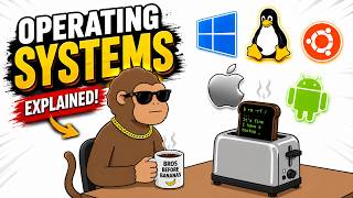 Operating Systems Explained by a Monkey: Windows vs macOS vs Linux