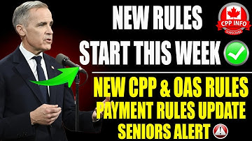 🚨 URGENT Update: New CPP & OAS Rules Start THIS WEEK – Seniors Must Watch! 💰📅