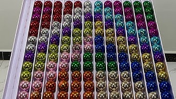 Easy game sorting colorball puzzle