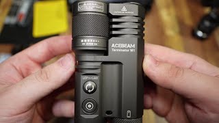 ACEBEAM Terminator M1 #flashlight Unboxing