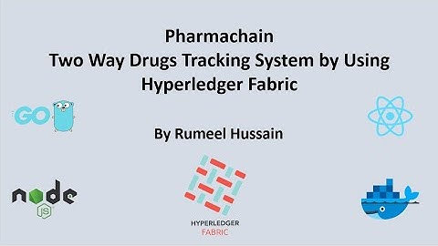 Pharmachain:  Two Way Drugs Tracking System by Using Hyperledger Fabric