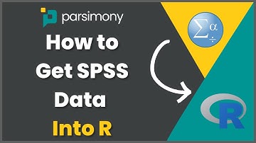 How to get SPSS data into R (using the haven package)