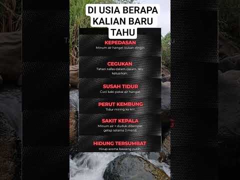Tips Sederhana tapi membantu