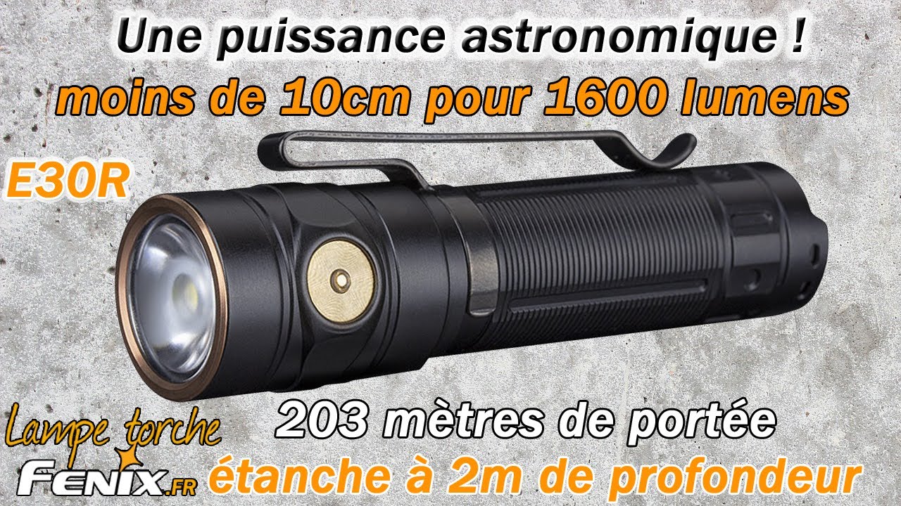 FENIX - PD36R V2.0 - Lampe de poche tactique rechargeable -1700 lumens –  Revendeur Officiel Lampes FENIX depuis 2008