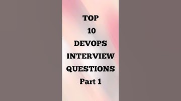 Devops Interview questions #devops #interview #question