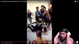 Laurent (Les Twins) - Dallas 2023 - edIT - Twenty Minutes (CLEAR ADUIO) REACTION !!