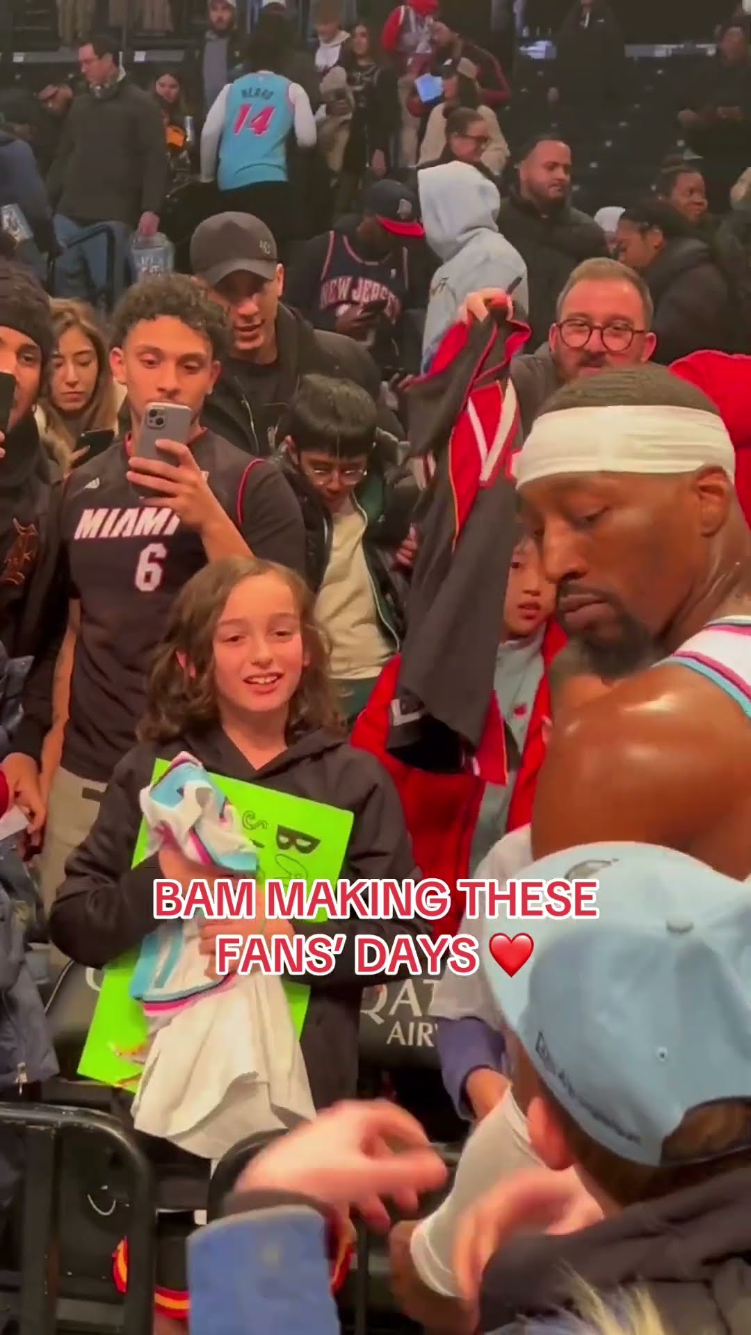 Bam Adebayo is for the people ?