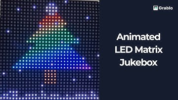 Animated LED Matrix Jukebox