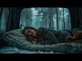 Cozy Rainy Night in the Forest 🌧️ Fall Asleep Fast with Soft Rain Sounds (3 Hours Deep Sleep)