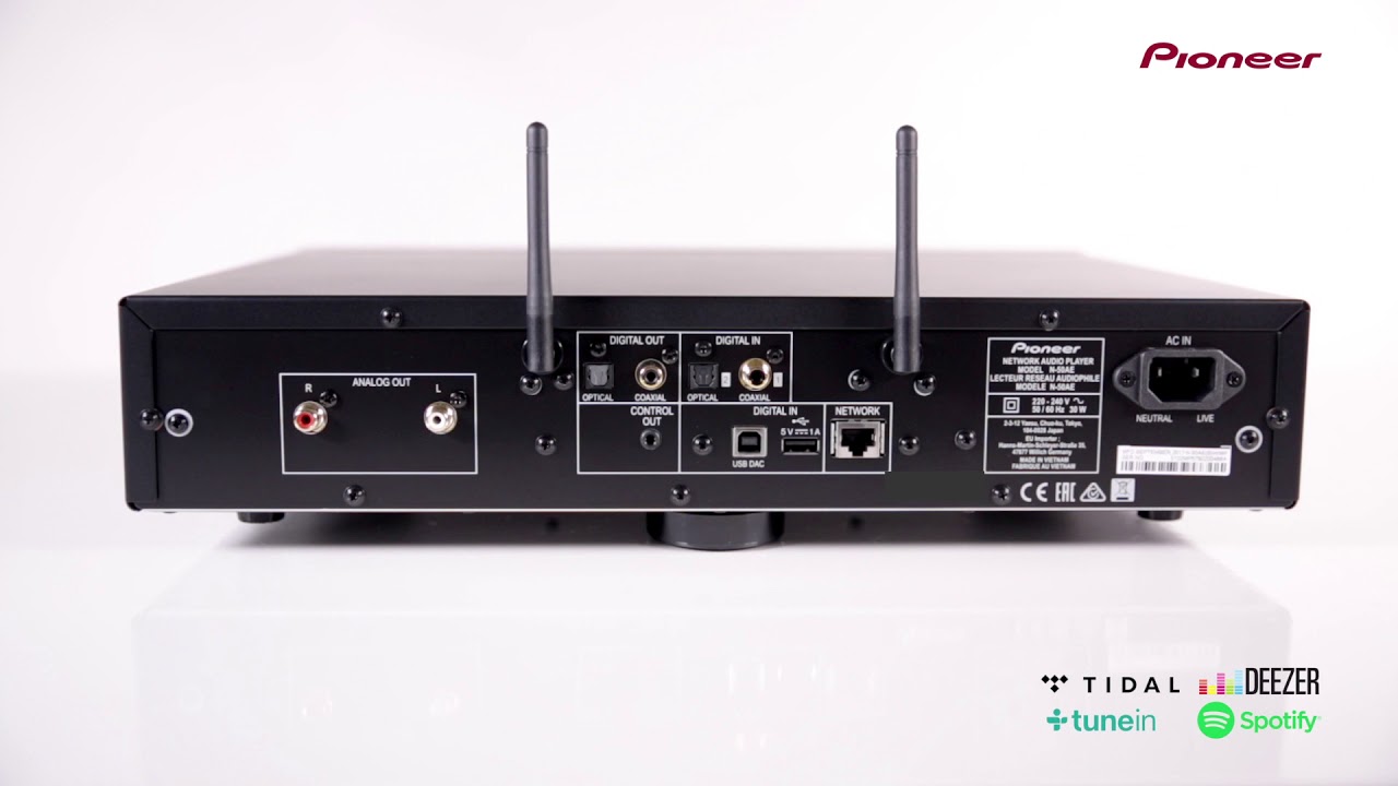 Productvideo - Pioneer N-50AE (voice-over) - YouTube