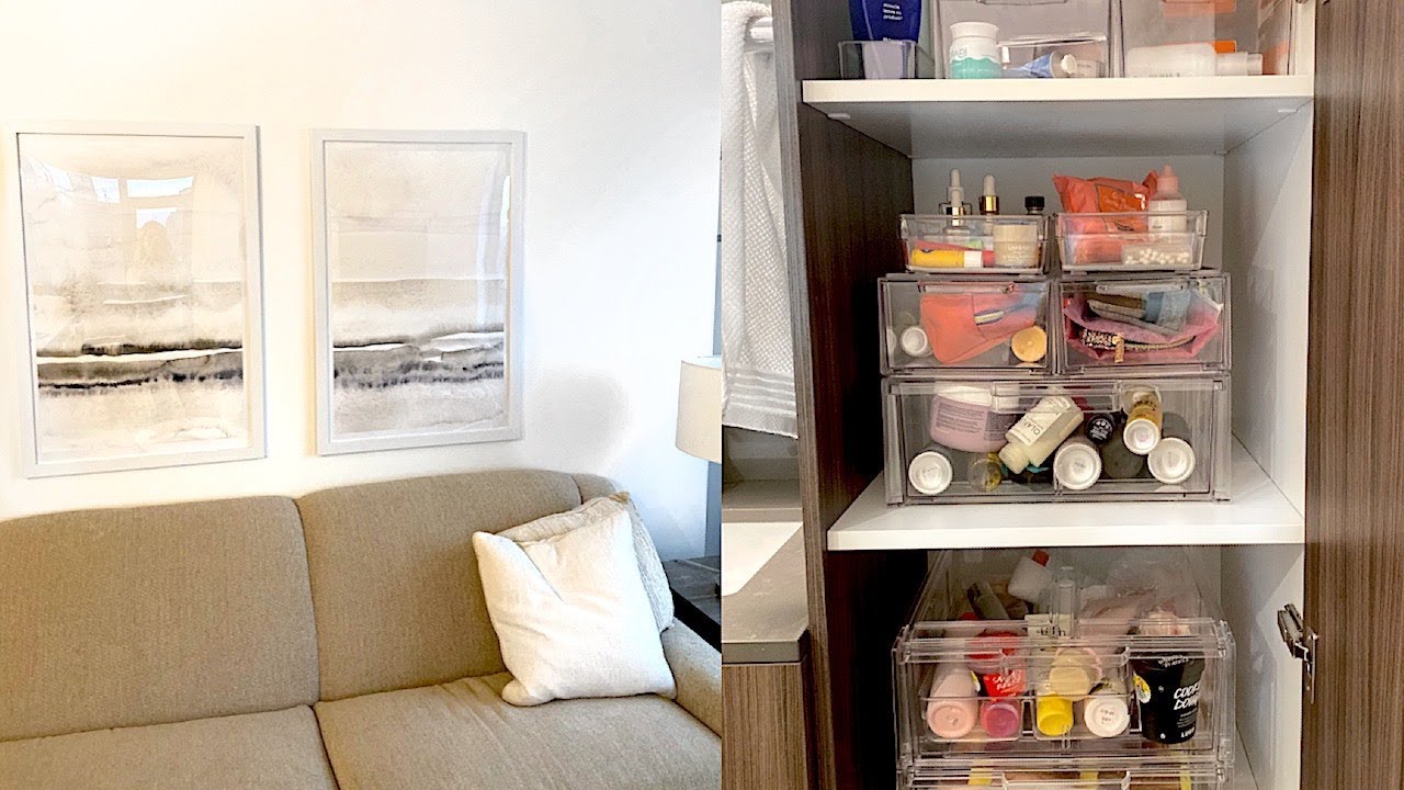 back in boston vlog: apartment decor, organizing + errands!