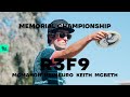 2020 Memorial Championship | R3F9 LEAD | McMahon, Keith, McBeth, Heimburg  | Jomez Disc Golf